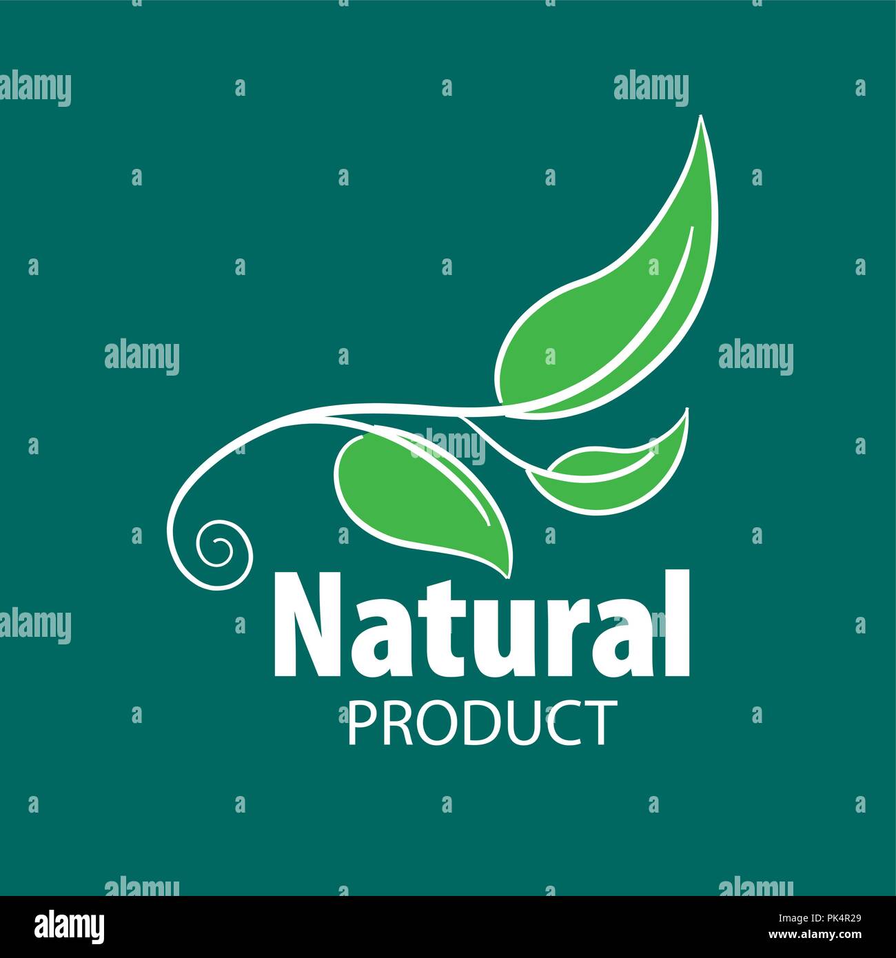 logo natural product Stock Vector Image & Art Alamy