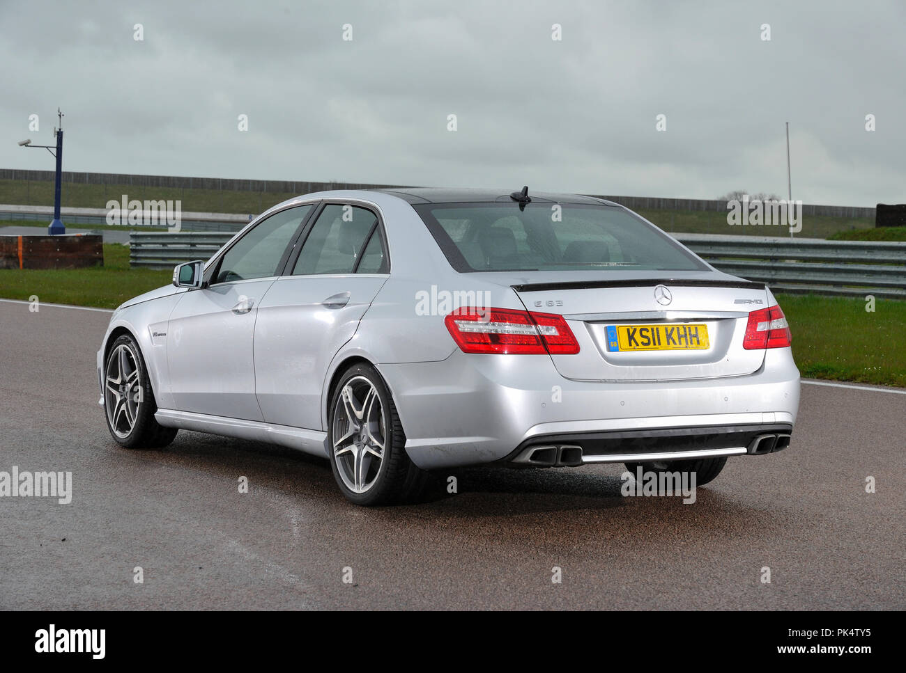 2012 Mercedes E63 AMG W212 E Class super saloon German car Stock Photo -  Alamy