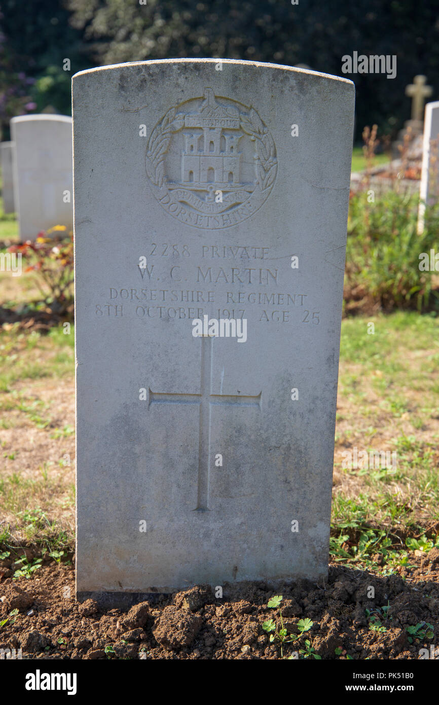 Commonwealth War Graves Commission Grave of Willie Cyril Martin of the
