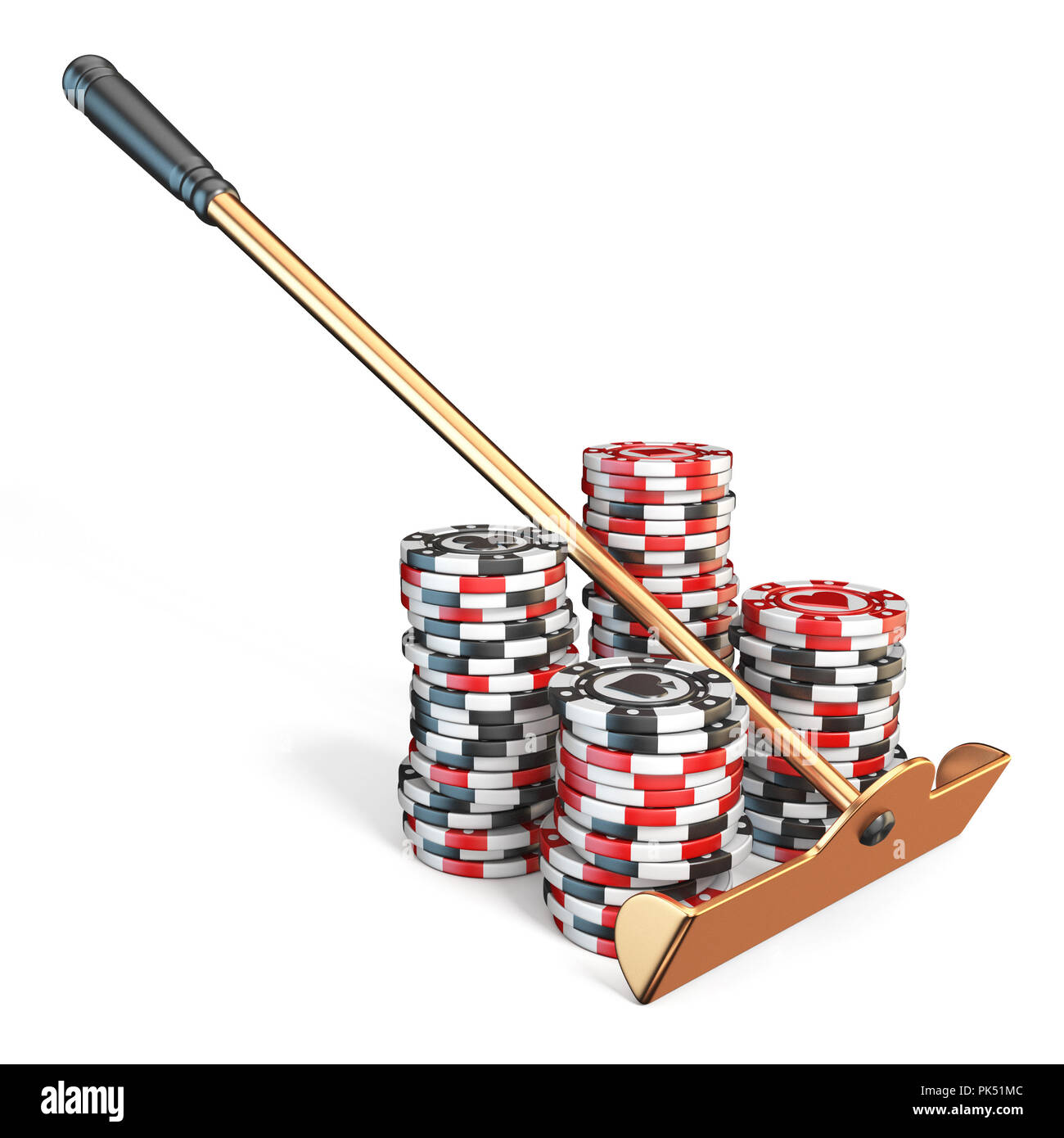 Rake pusher Cut Out Stock Images & Pictures Alamy