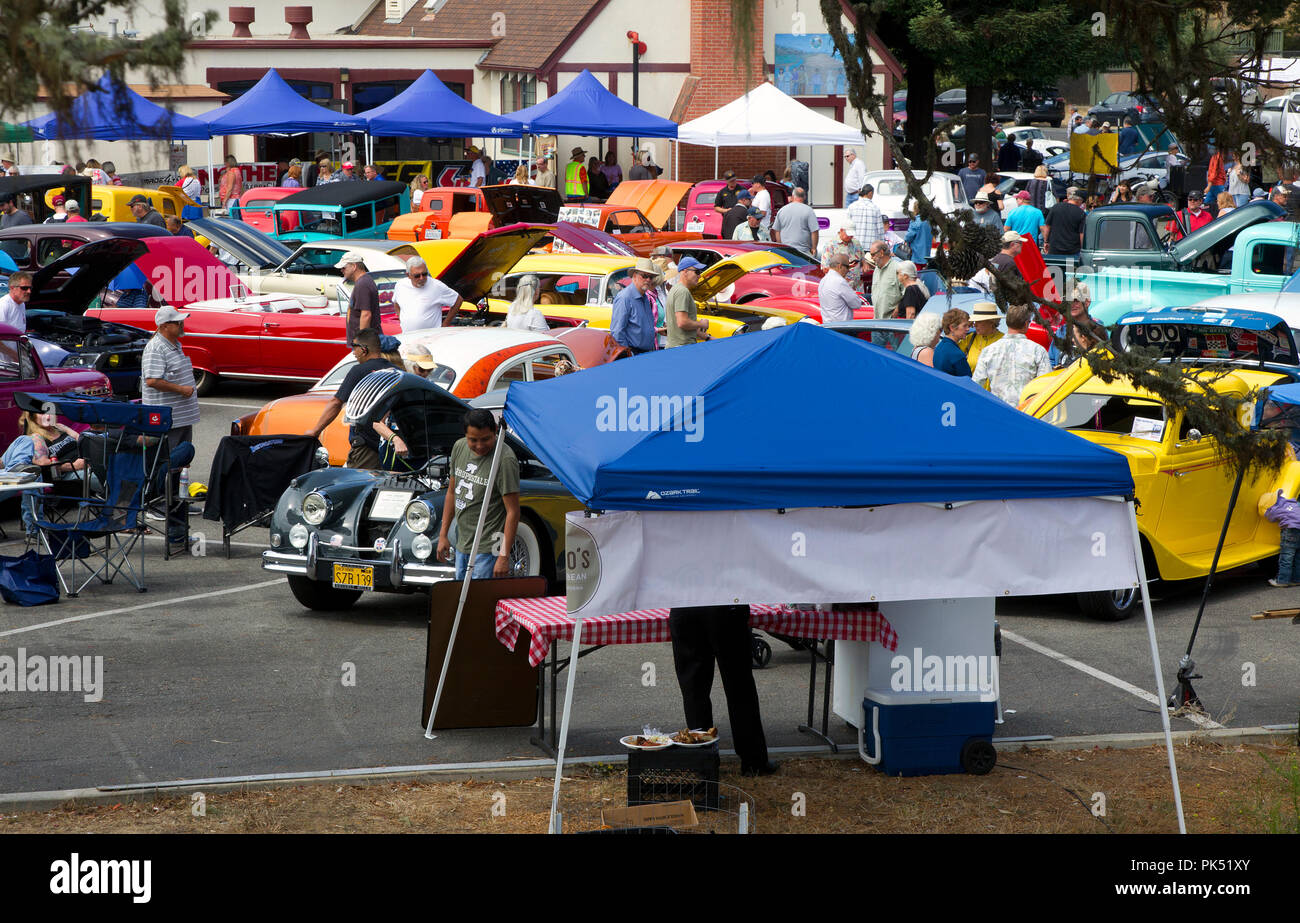 Classic car show cambria pinedorado hires stock photography and images