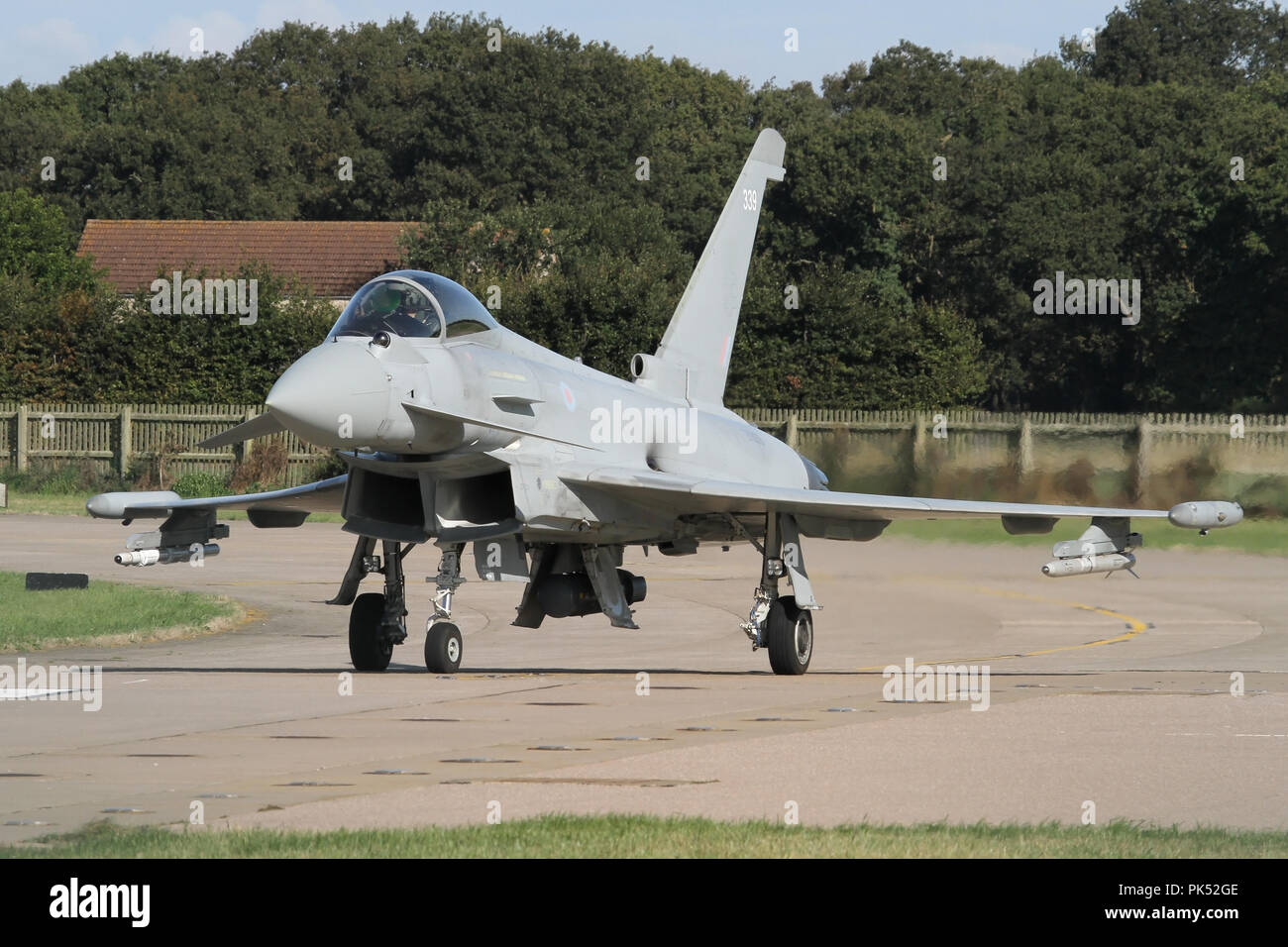 Raf typhoon runway raf coningsby hi-res stock photography and images ...