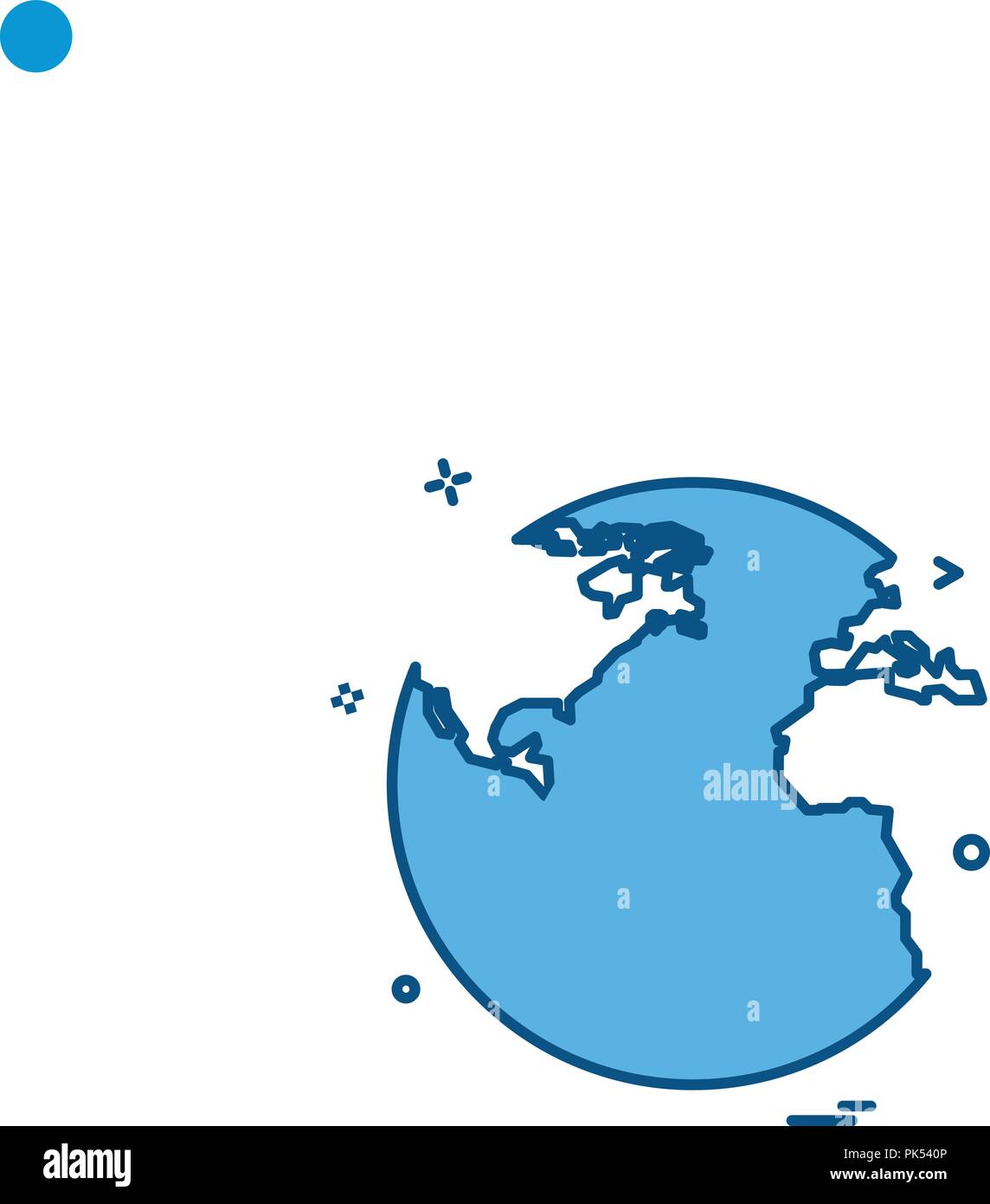 World globe icon design vector Stock Vector Image & Art - Alamy