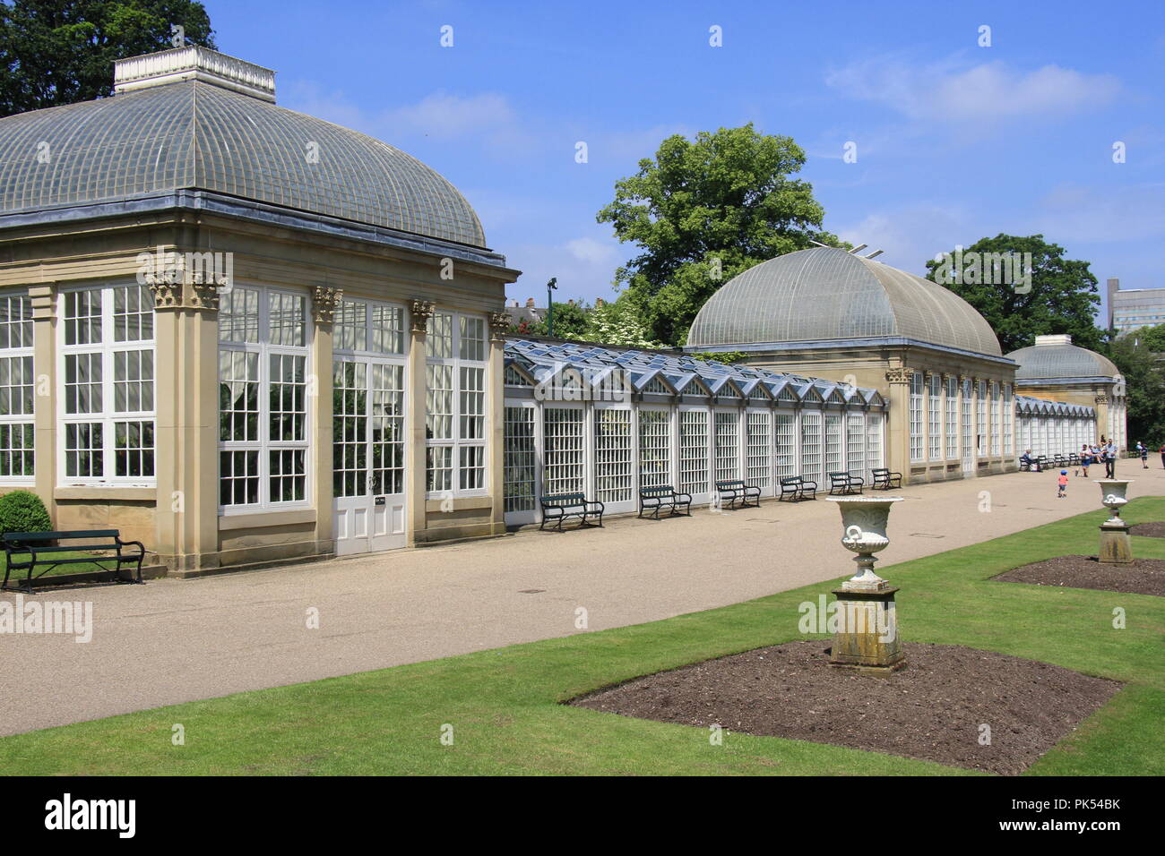 Sheffield Botanical Gardens Stock Photo Alamy