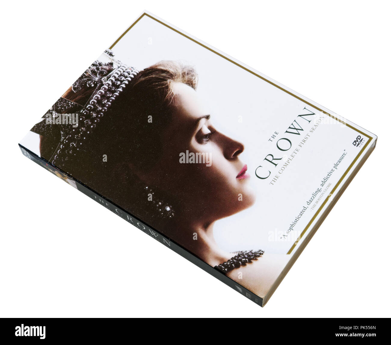 The Crown series DVD Stock Photo