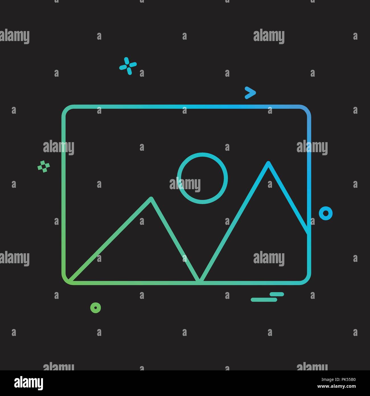 Image icon design vector Stock Vector Image & Art - Alamy