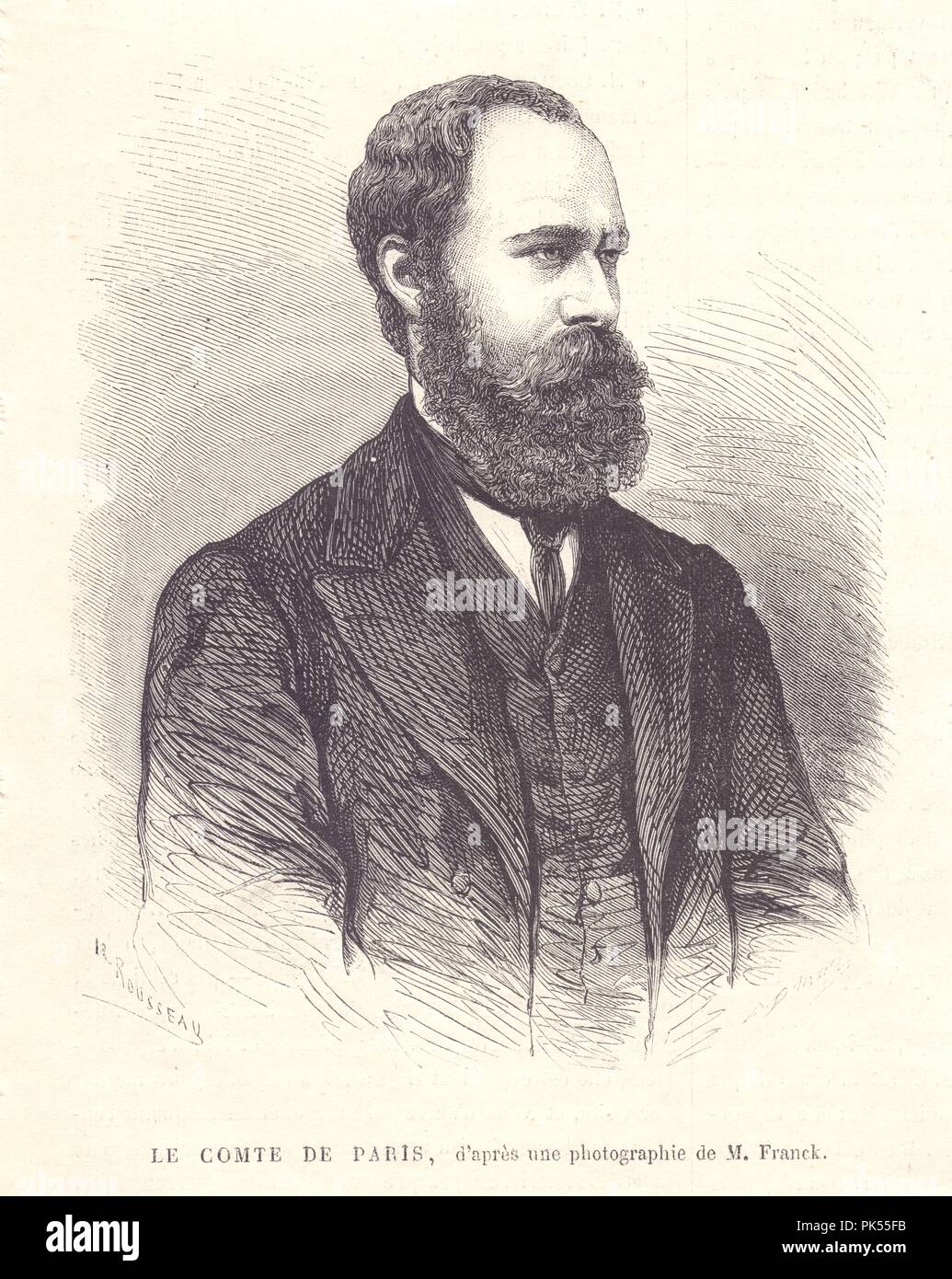 Le comte de Paris Stock Photo Alamy