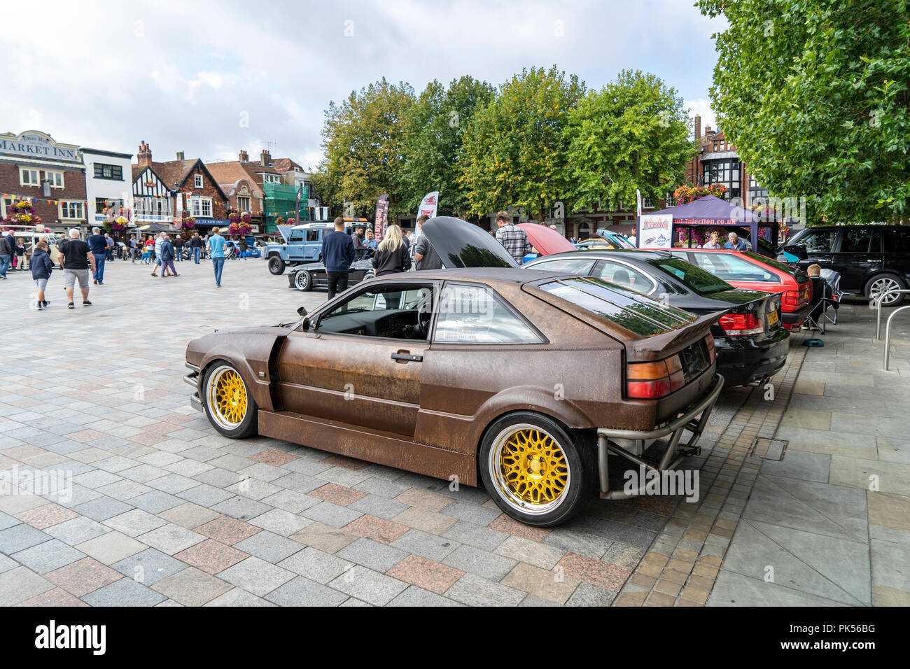 Customised Volkswagen Passat Stock Photo