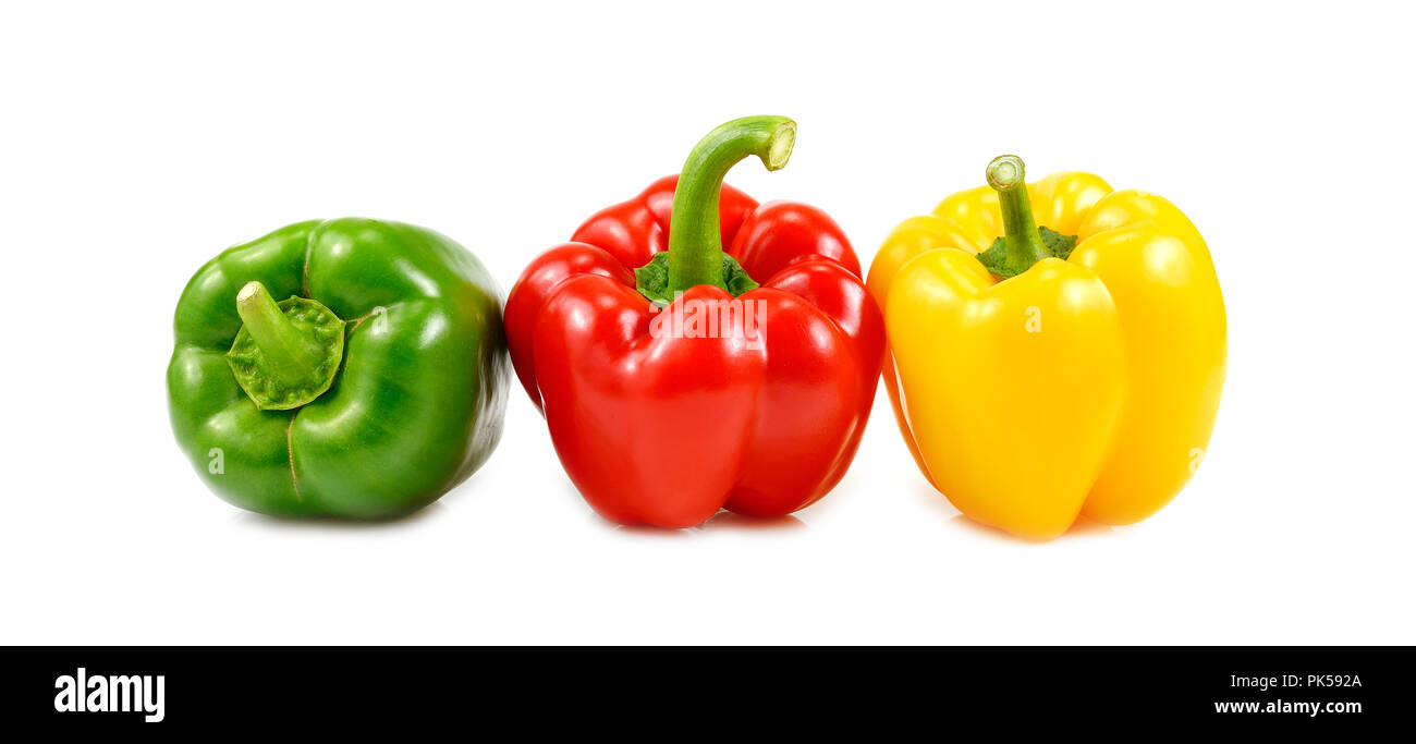 Three whole bell peppers hi-res stock photography and images - Alamy