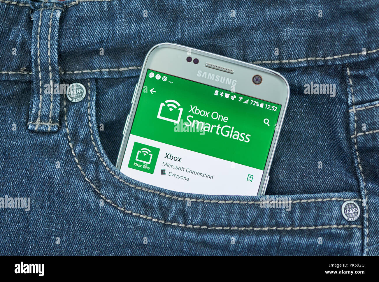 MONTREAL, CANADA - SEPTEMBER 8, 2018: Microsoft Xbox SmartGlass app. Xbox  SmartGlass once installed on an Android device, will improve your Xbox 360  e Stock Photo - Alamy