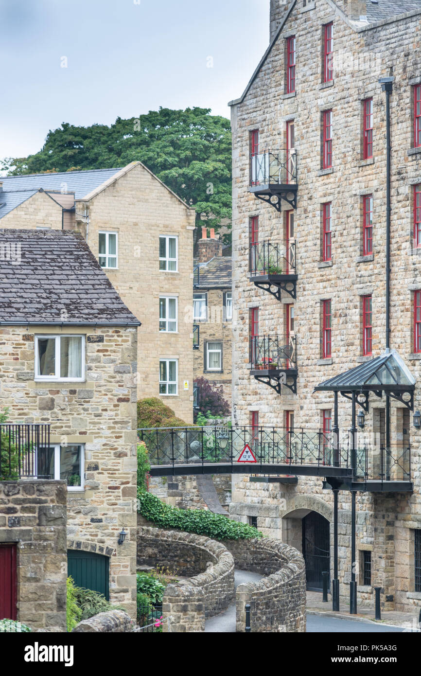 Skipton old mill apartments Stock Photo Alamy