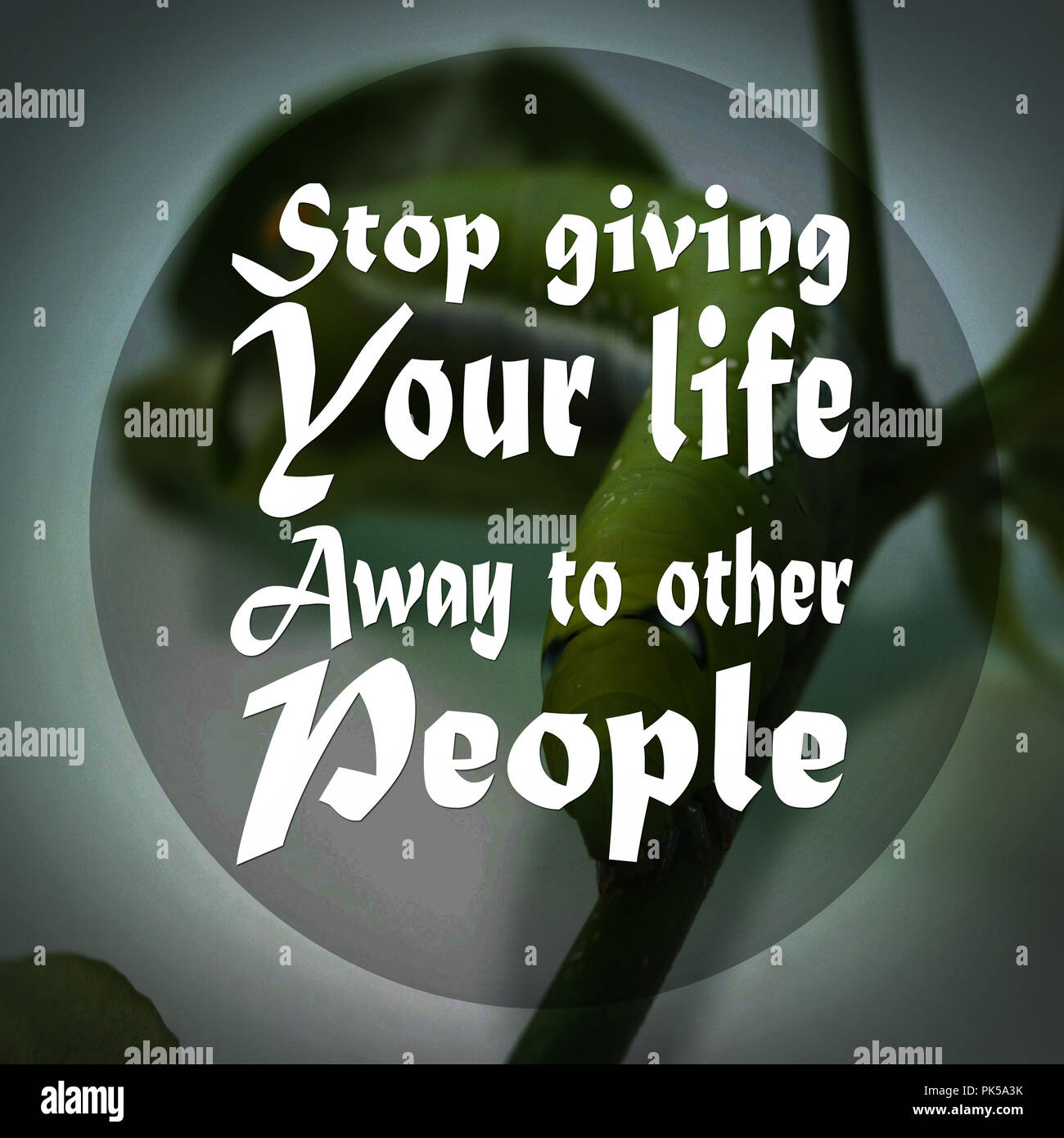 Inspirational Quotes Stop giving your life away to other people ...