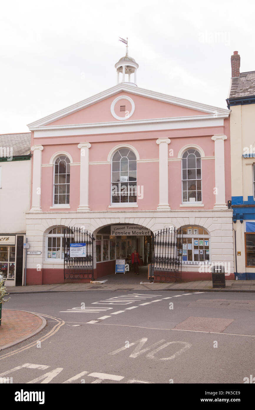 Great Torrington Pannier Market, Devon, England, United Kingdom Stock