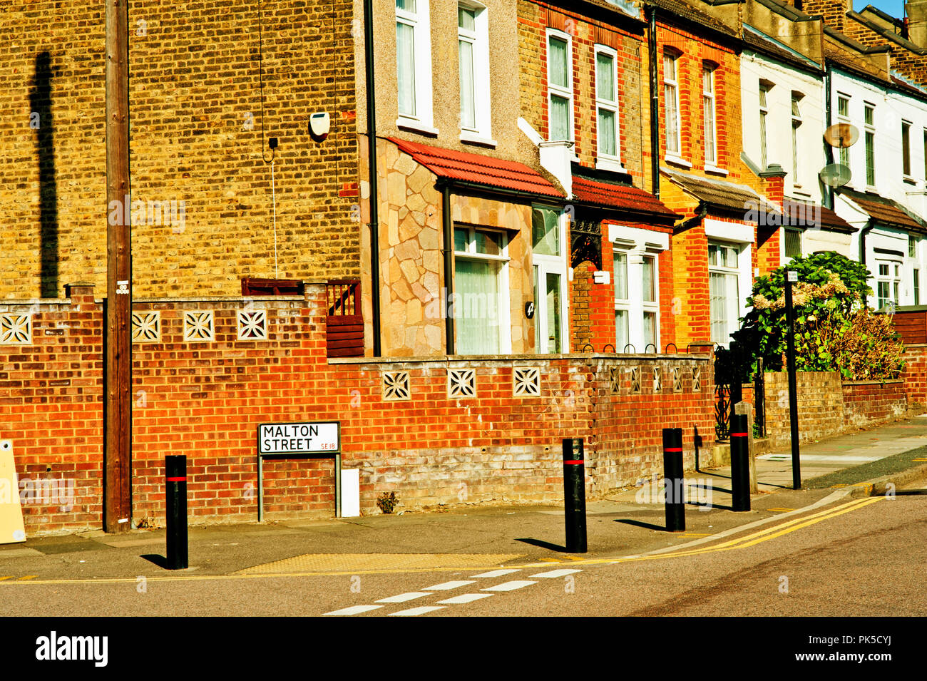 Malton Street, Plumstead, London Stock Photo