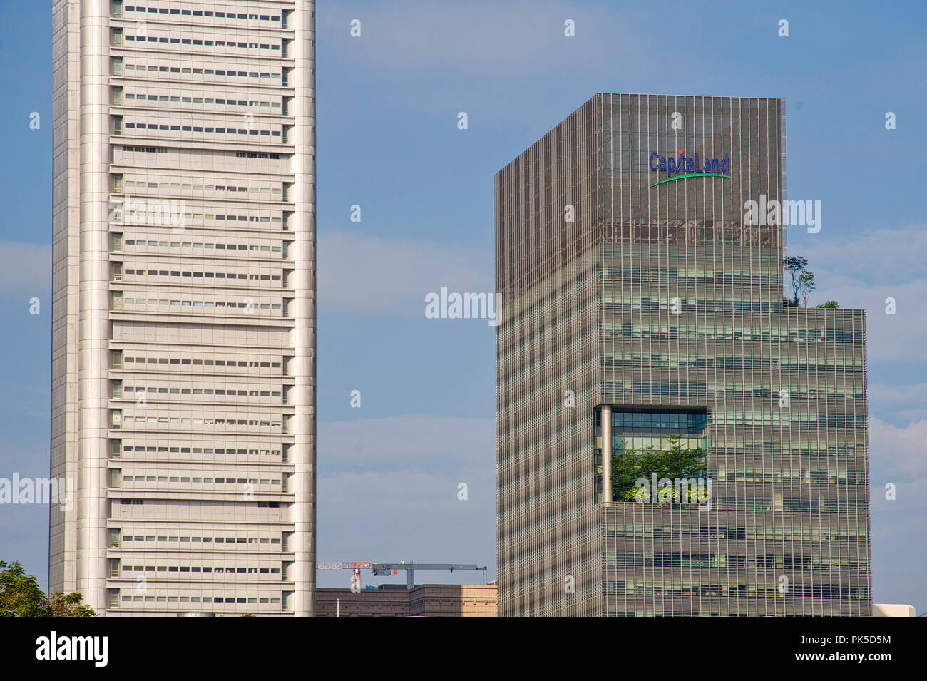 Day time singapore city port hi-res stock photography and images - Alamy