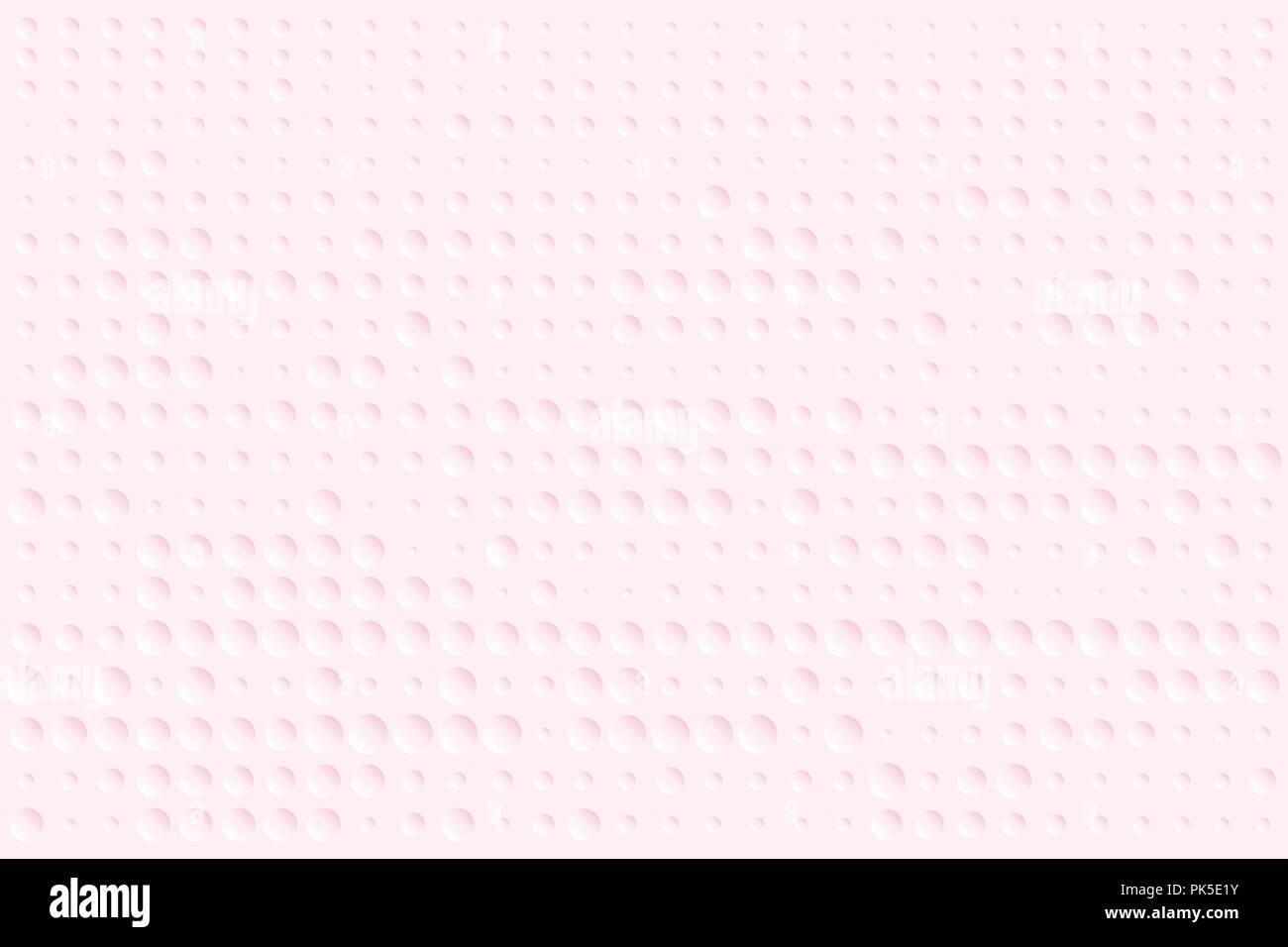 Abstract bumpy surface texture of gradient pink round dots, pastel ...