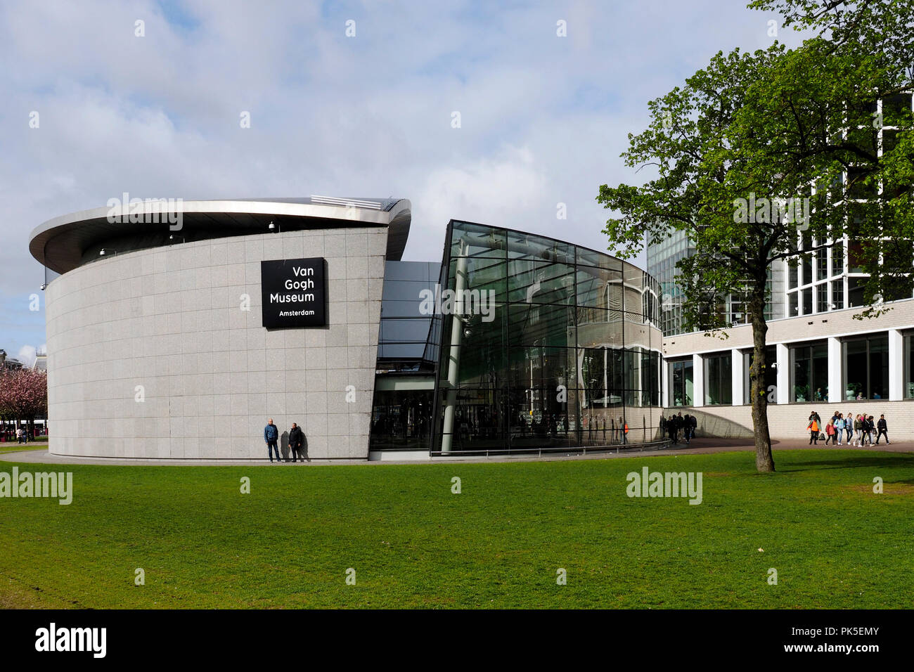 Exterior view of the Van Gogh Museum on Museumplein in central Amsterdam,  Netherlands Stock Photo - Alamy