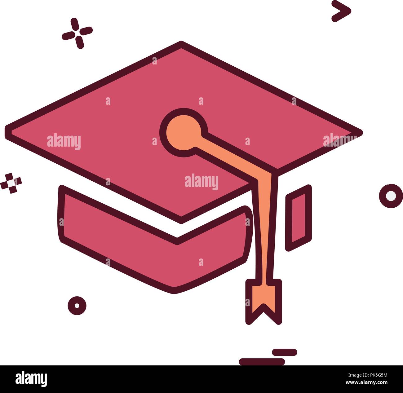 Convocation icon design vector Stock Vector Image & Art - Alamy