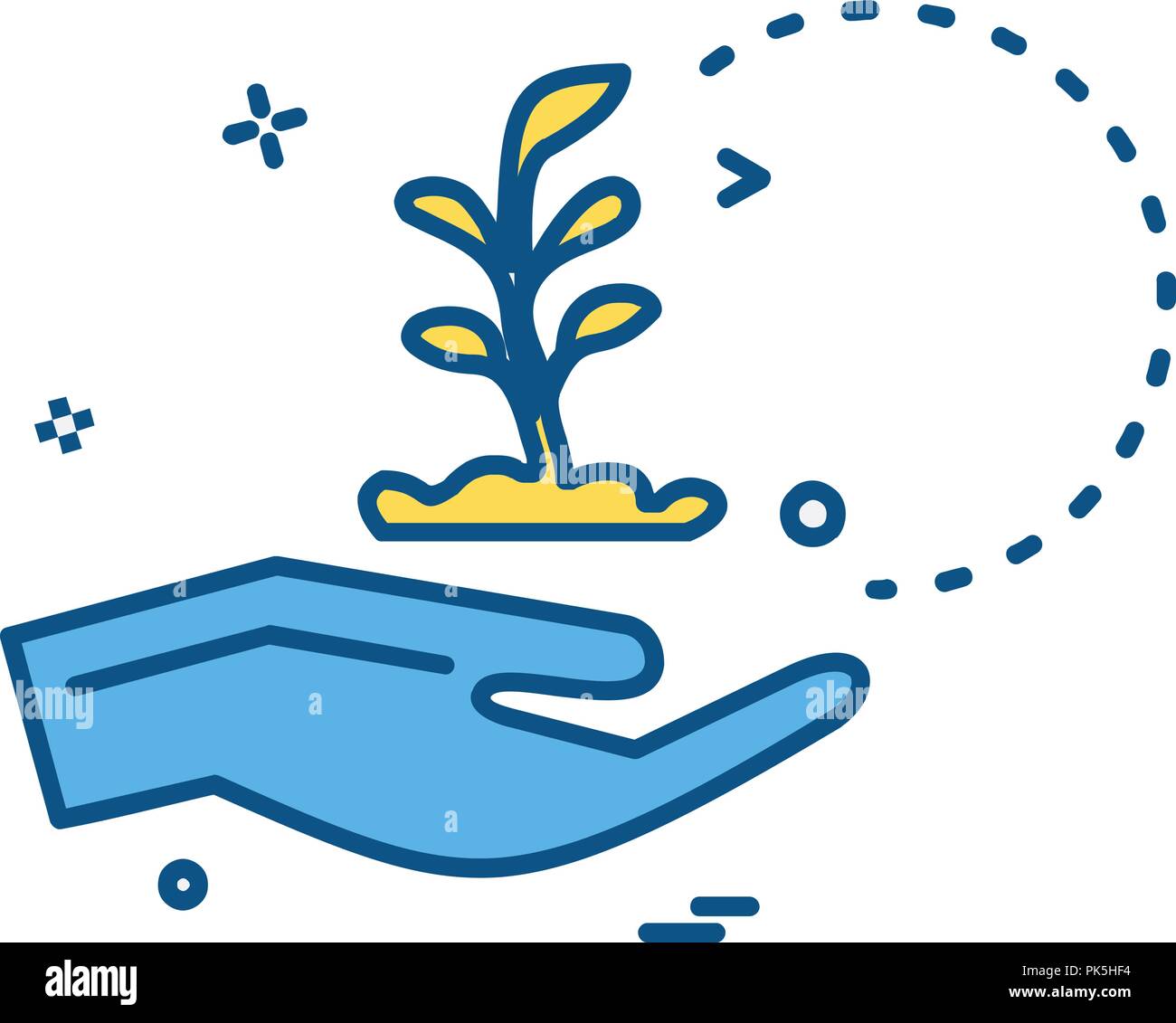 Safe hands icon design vector Stock Vector Image & Art Alamy