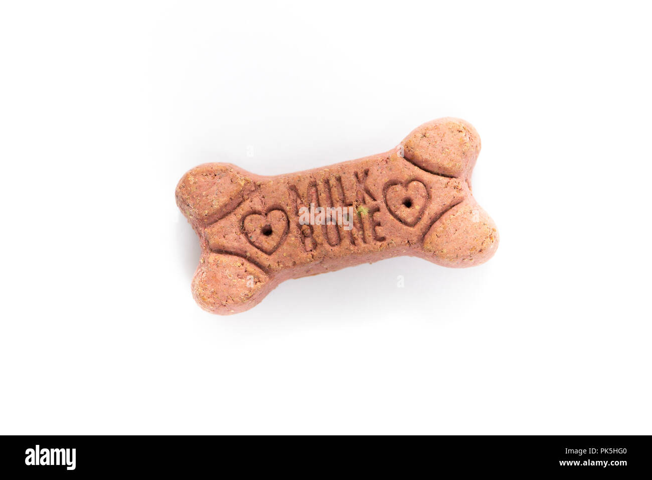 A Milk Bone Flavor Snack dog biscuit Stock Photo