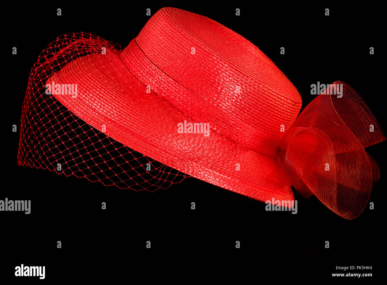 Woman Hat Veil Vintage High Resolution Stock Photography and Images - Alamy