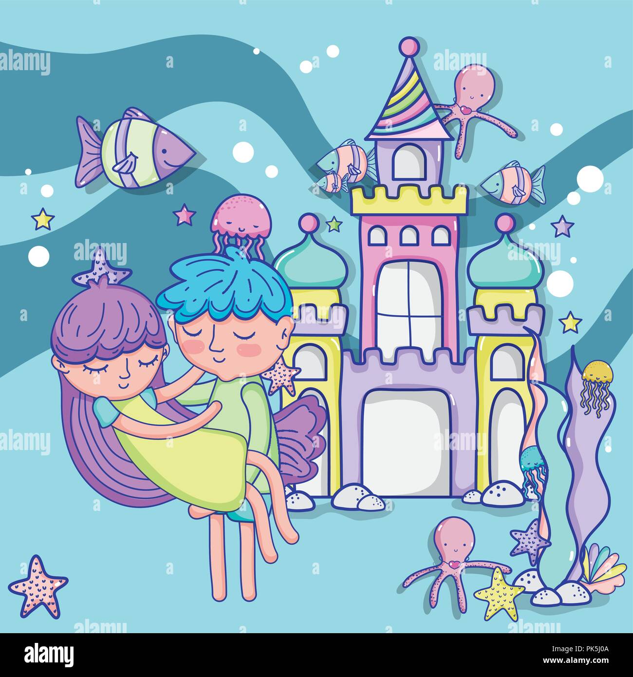 Boy and girl in love cartoons Stock Vector Image & Art - Alamy