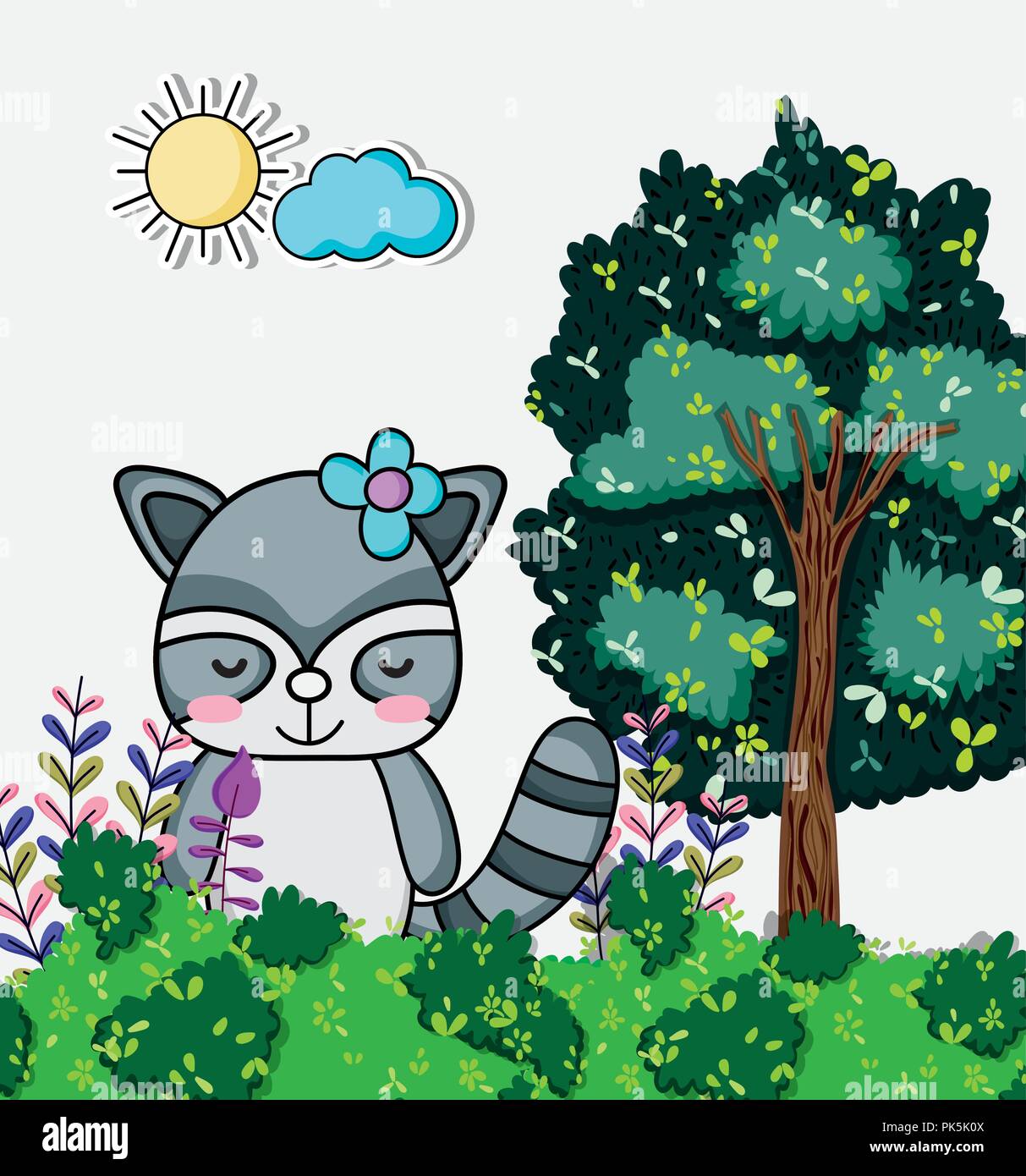 Cute Cat Cartoons Stock Vector Image Art Alamy