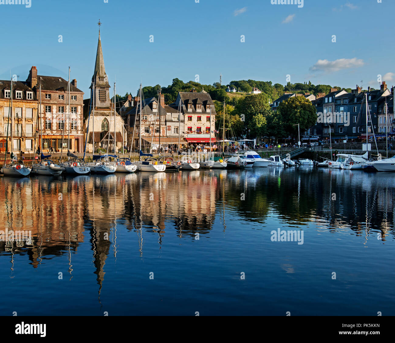 Honfleur, France – is a truly picturesque and charming harbor located ...