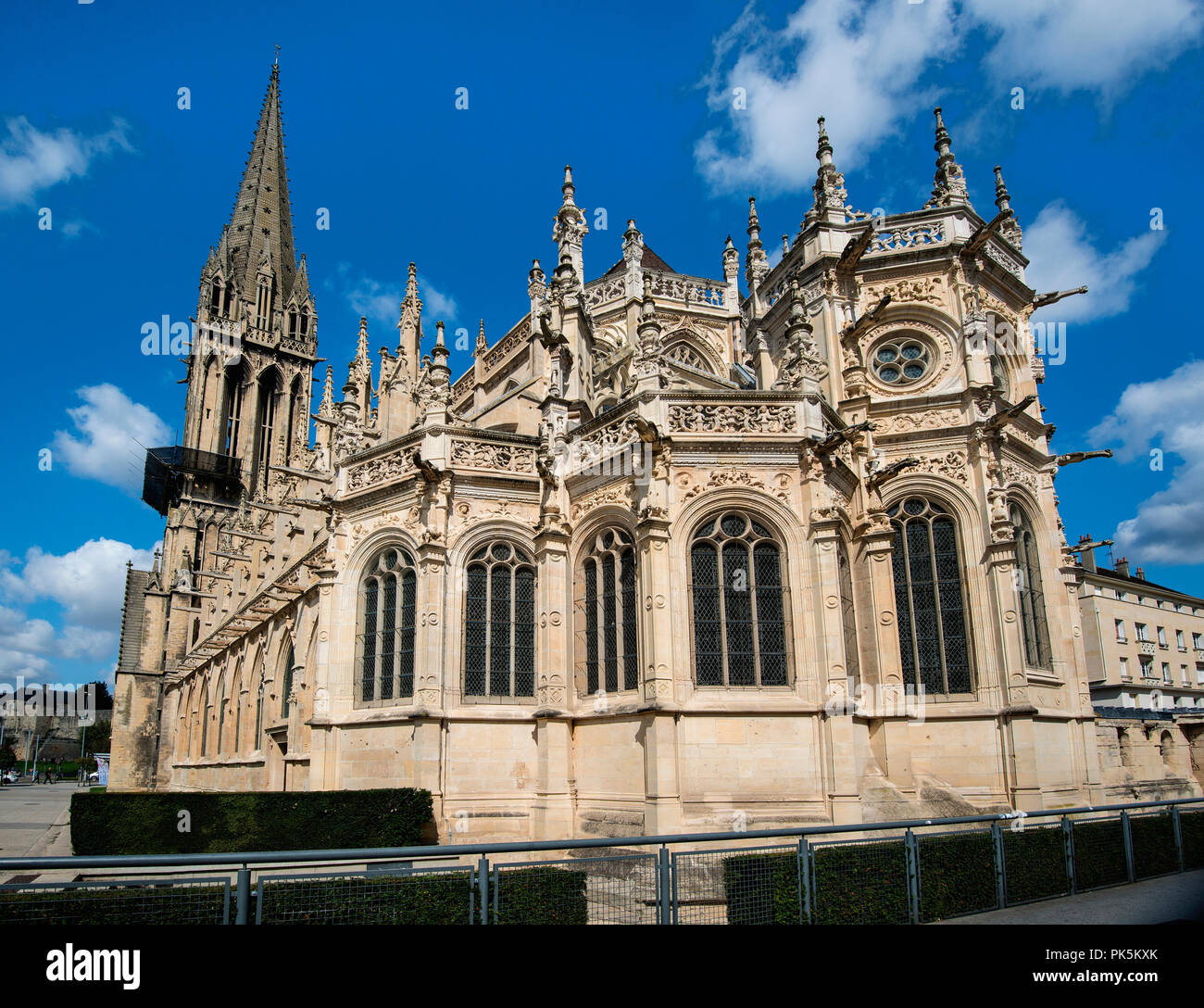 The SaintPierre Church in Caen was built in the beginning of the 13th