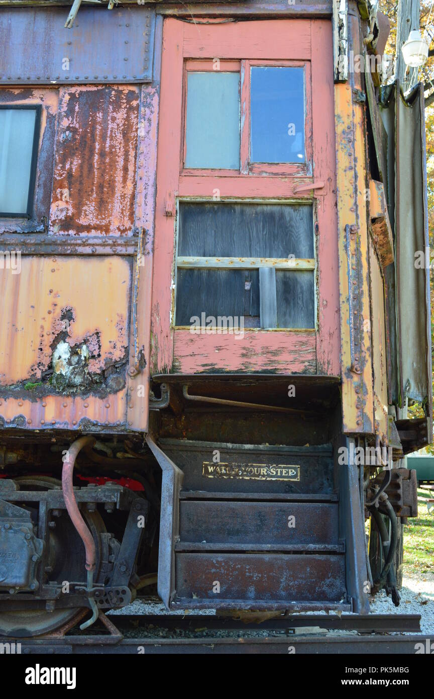 Old railroad car Stock Photo Alamy