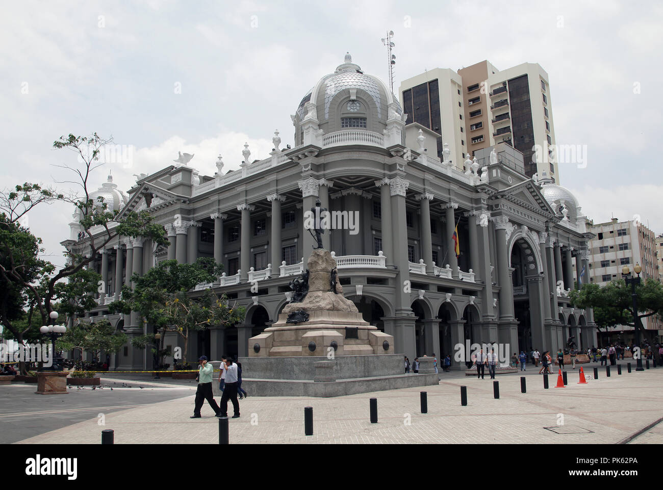 City Hall of Guayaquil Ecuador.Palacio Municipal. Stock Photo