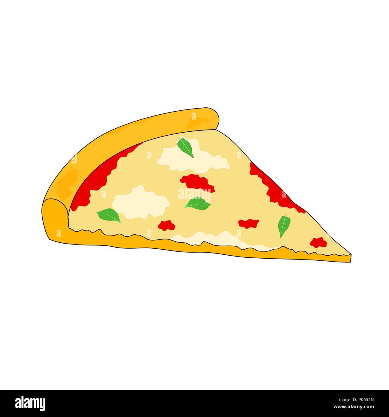 Plain Pizza Slice Clip Art