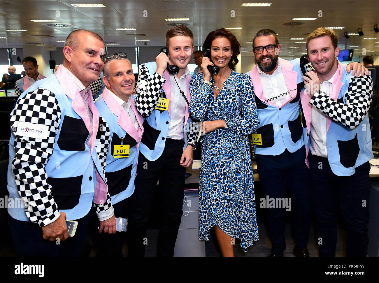 Melanie Sykes attending the 14th BGC Annual Charity Day at Canary Wharf