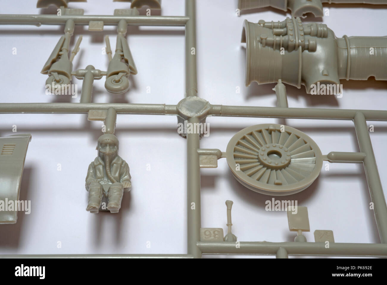 1/72 scale model aircraft parts Stock Photo Alamy