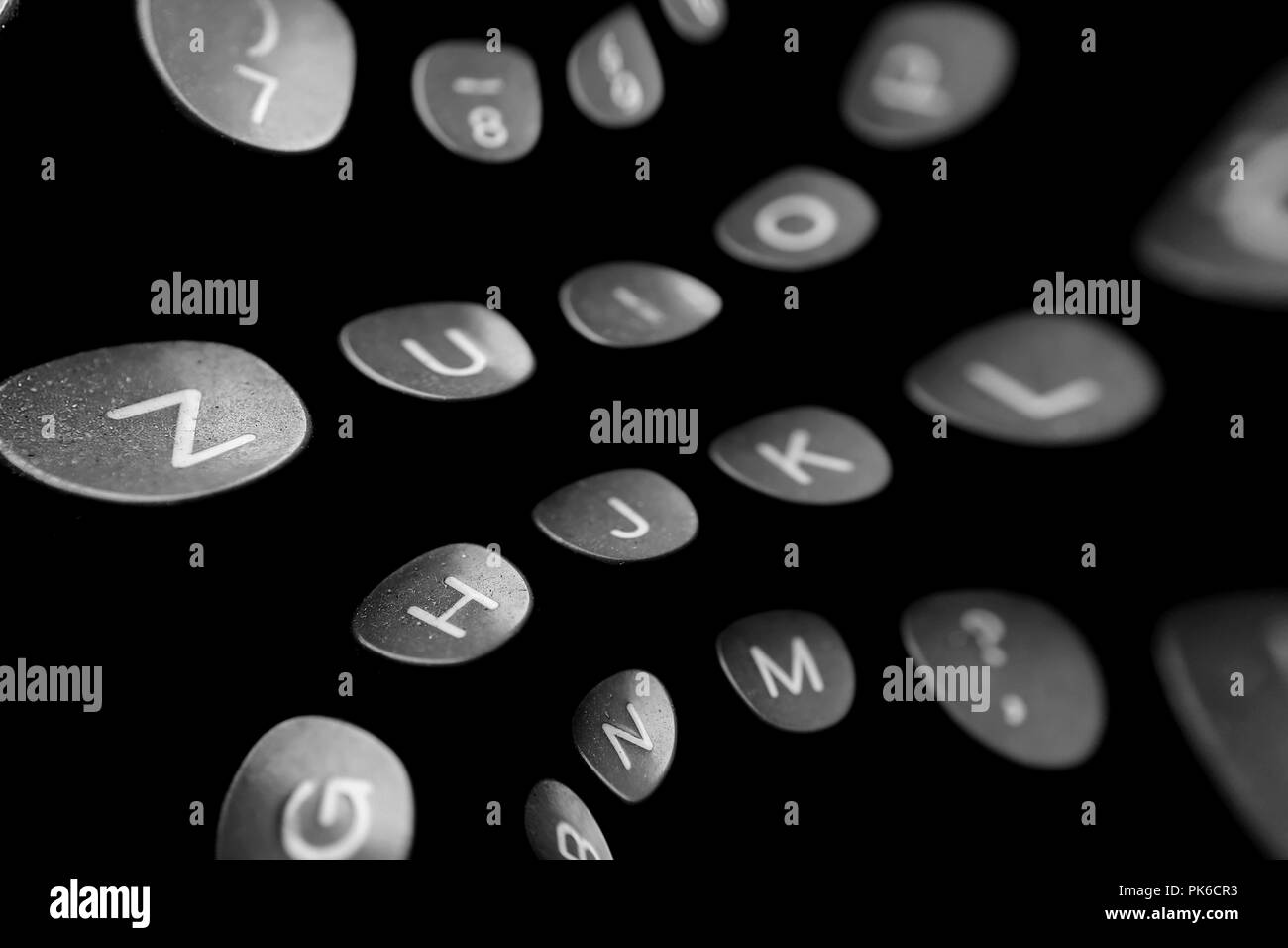 Background in the style of pouring letters Stock Photo - Alamy