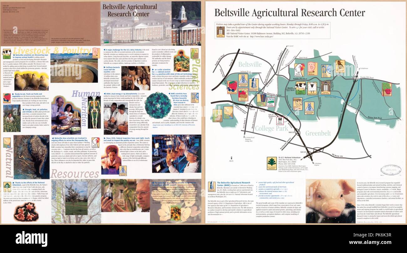 Beltsville Agricultural Research Center Stock Photo Alamy