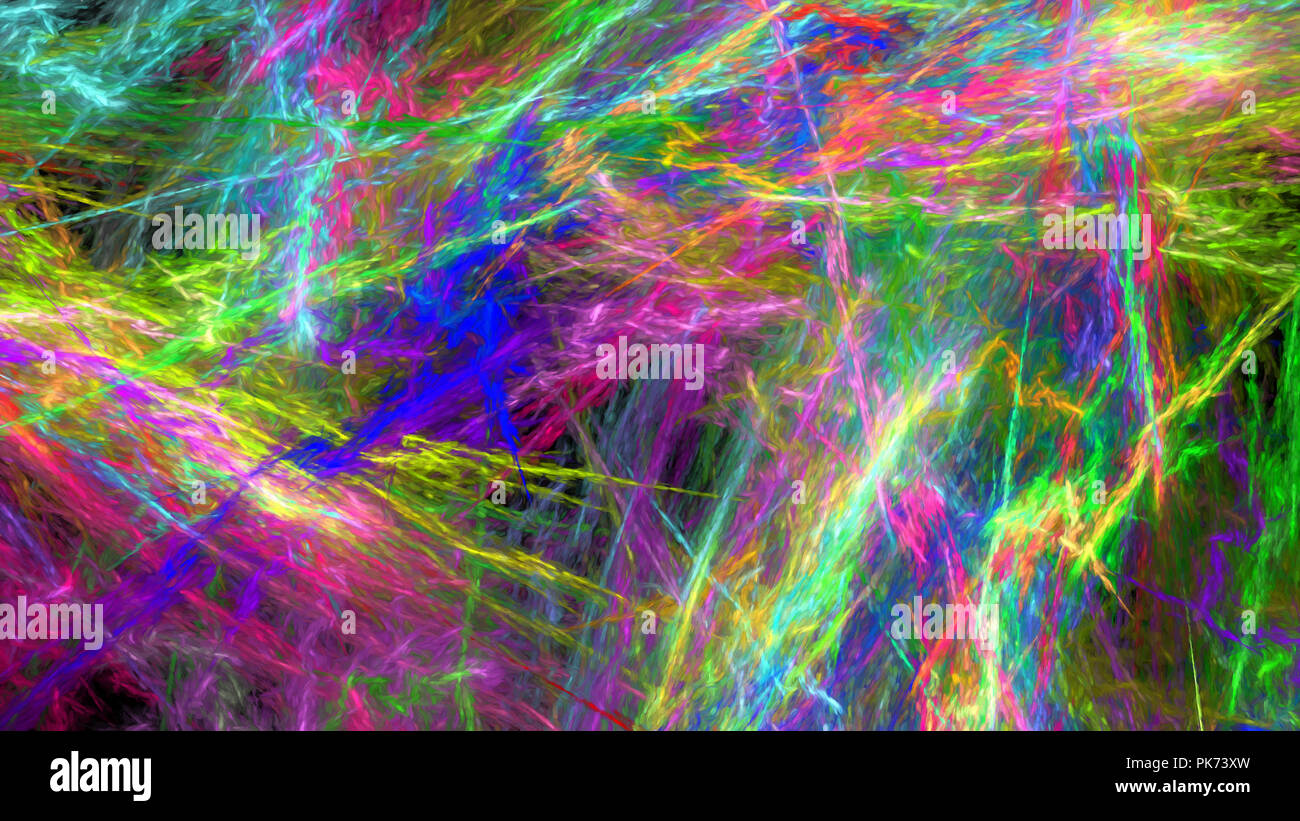 Abstract creativity color background with computer generated effect