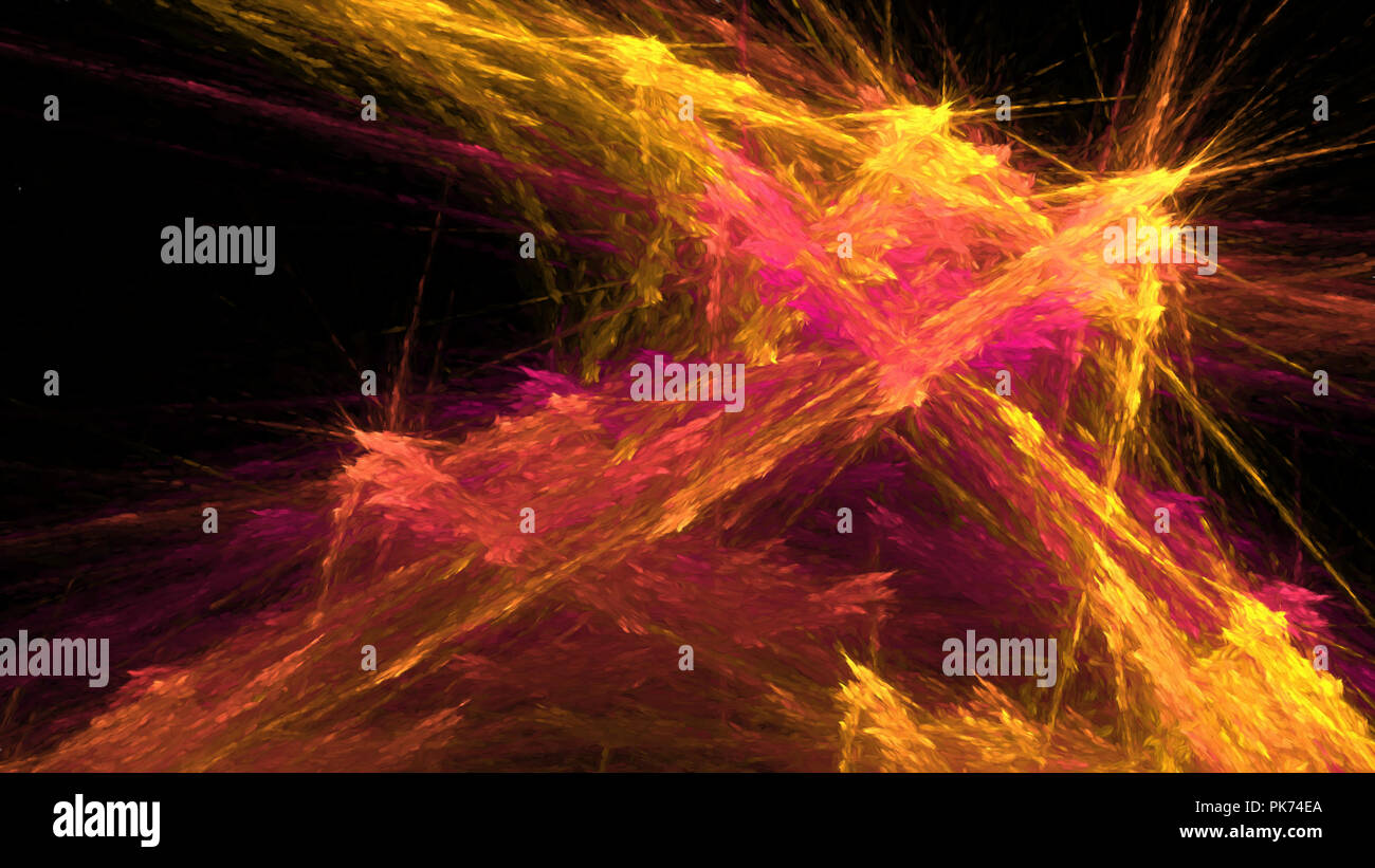 Abstract creativity color background with computer generated effect