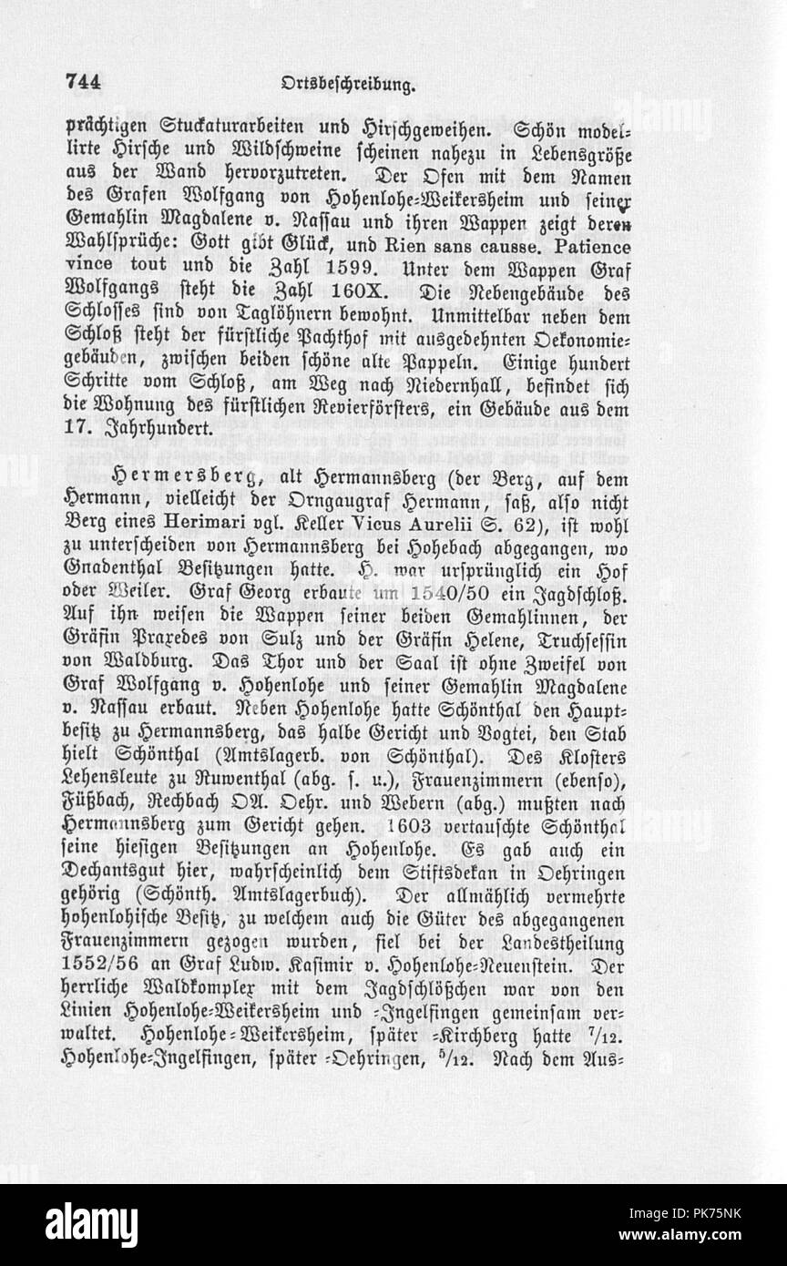 Beschreibung Des Oberamts Neresheim – Livre Allemand 1962, Histoire Locale (Ortsgeschichte)