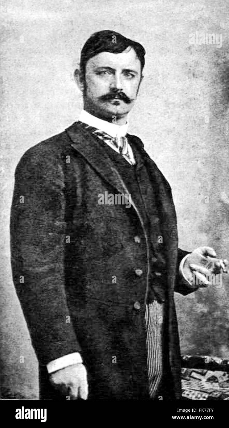 Bethlen András Ellinger 1892. Stock Photo