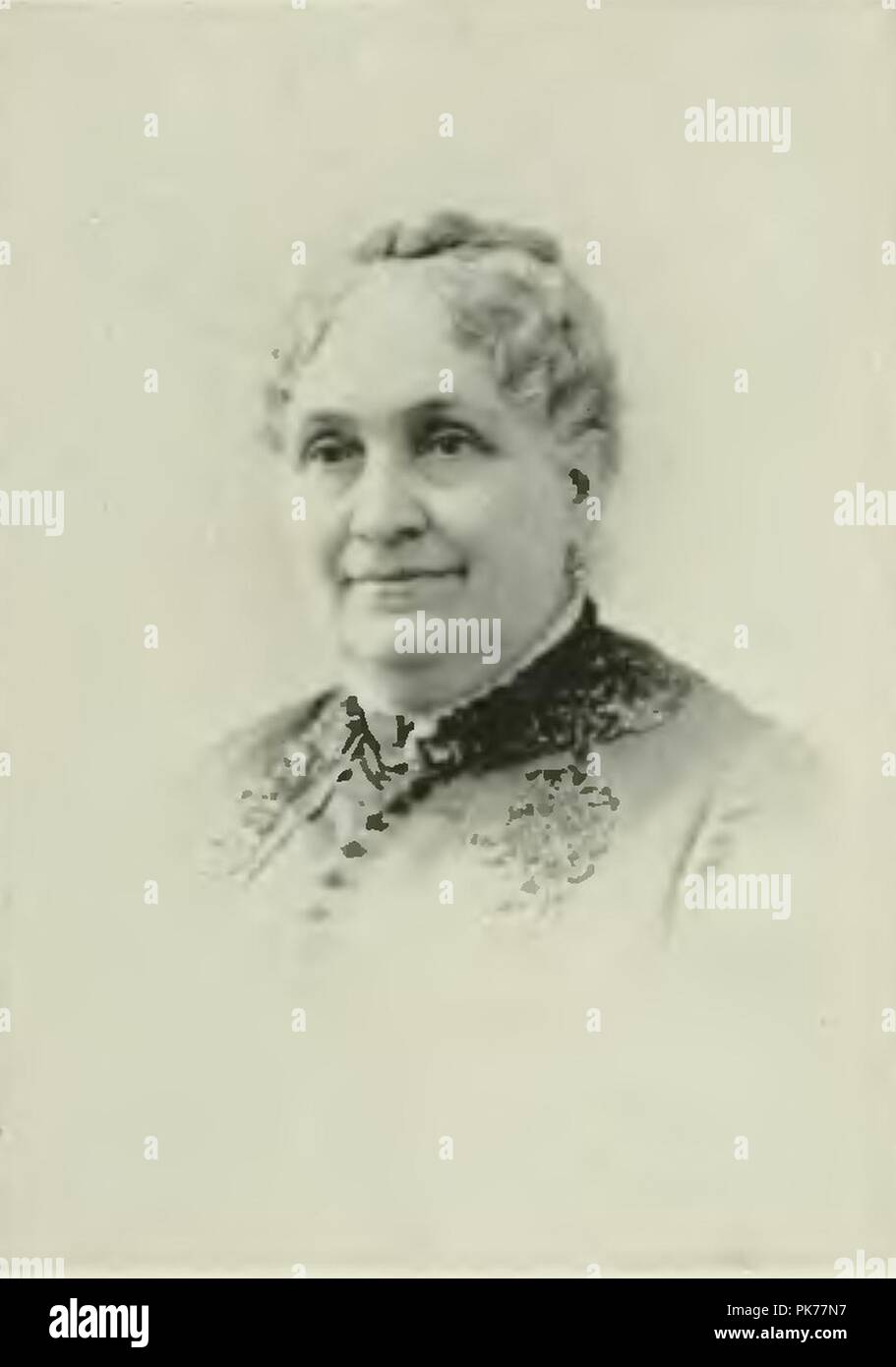 BETSEY ANN STEARNS A woman of the century (page 690 crop Stock Photo