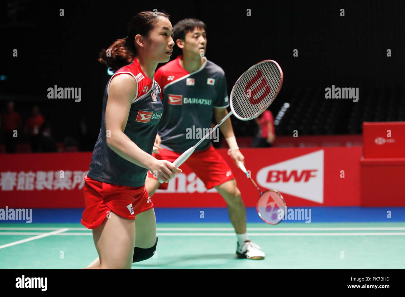 Musashino Mori General Sports Plaza, Tokyo, Japan. 12th Sep, 2018