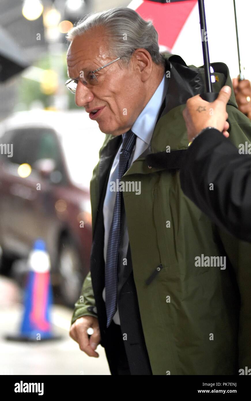 Bob Woodward out and about for Celebrity Candids - MON, , New York, NY September 10, 2018. Photo By: Kristin Callahan/Everett Collection Stock Photo