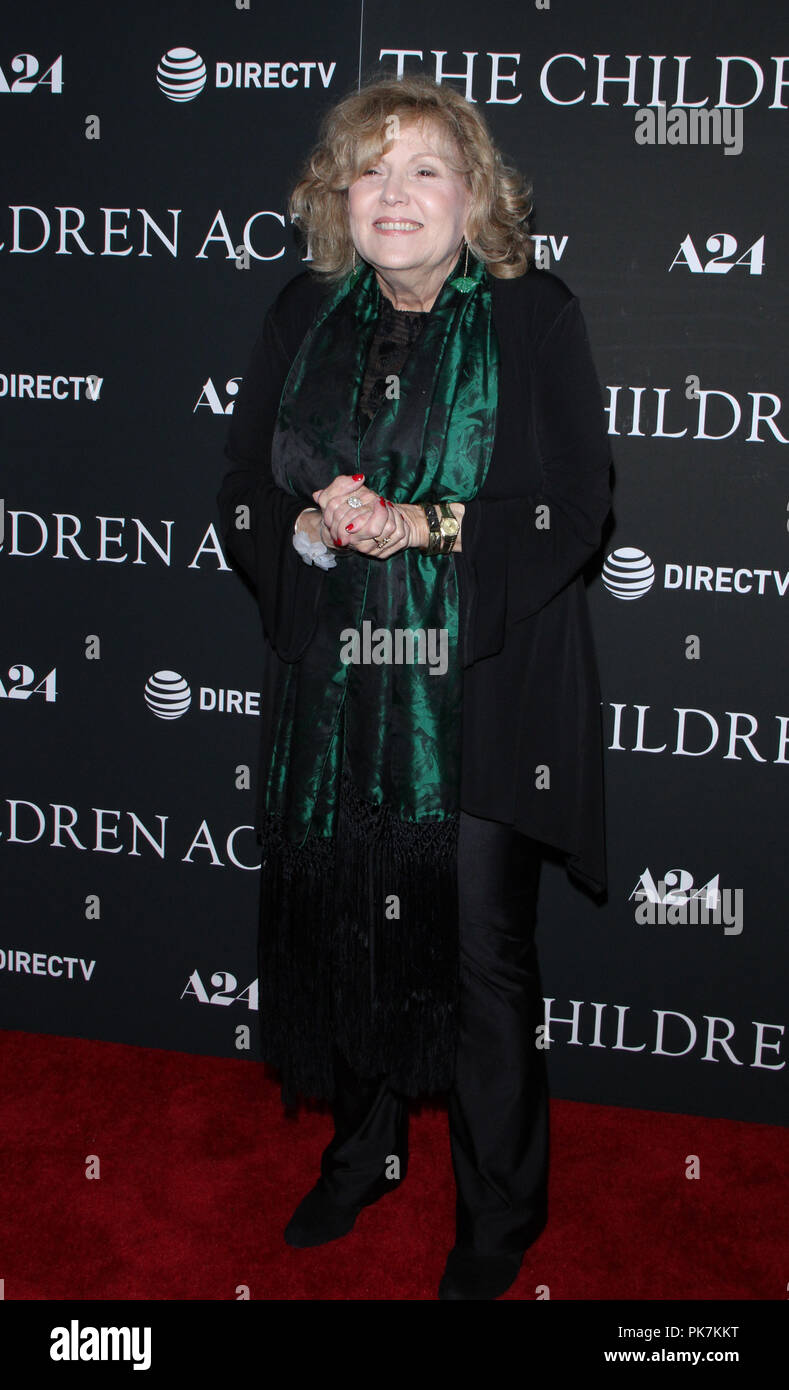 New York, NY, USA. 11th Sep, 2018. Brenda Vaccaro at the Premiere of The Children Act at the