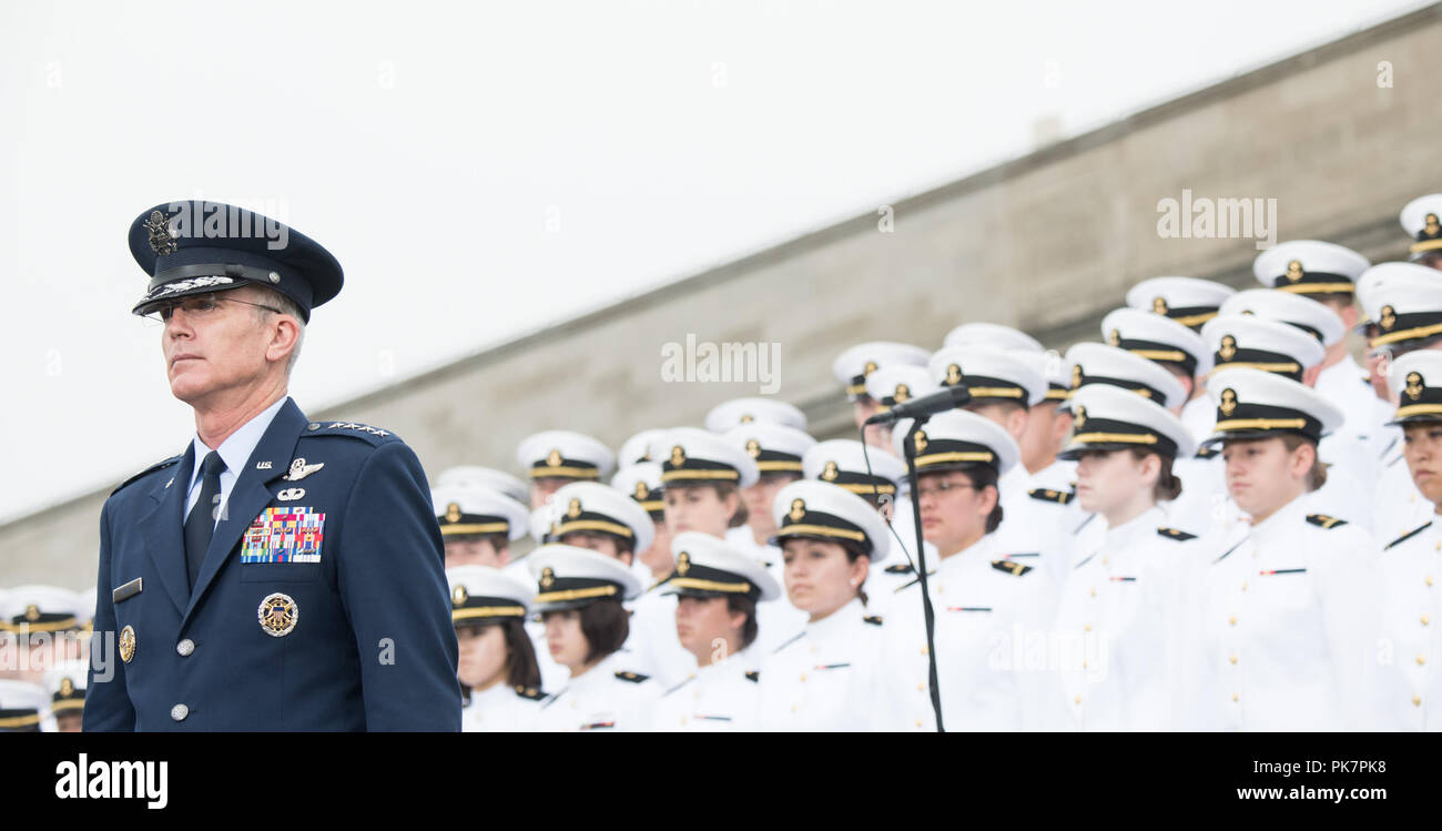 Pentagon Invocation Washington, D.C, USA. 11th Sep, 2018. U.S. Air Force Gen. Paul J. Selva ...