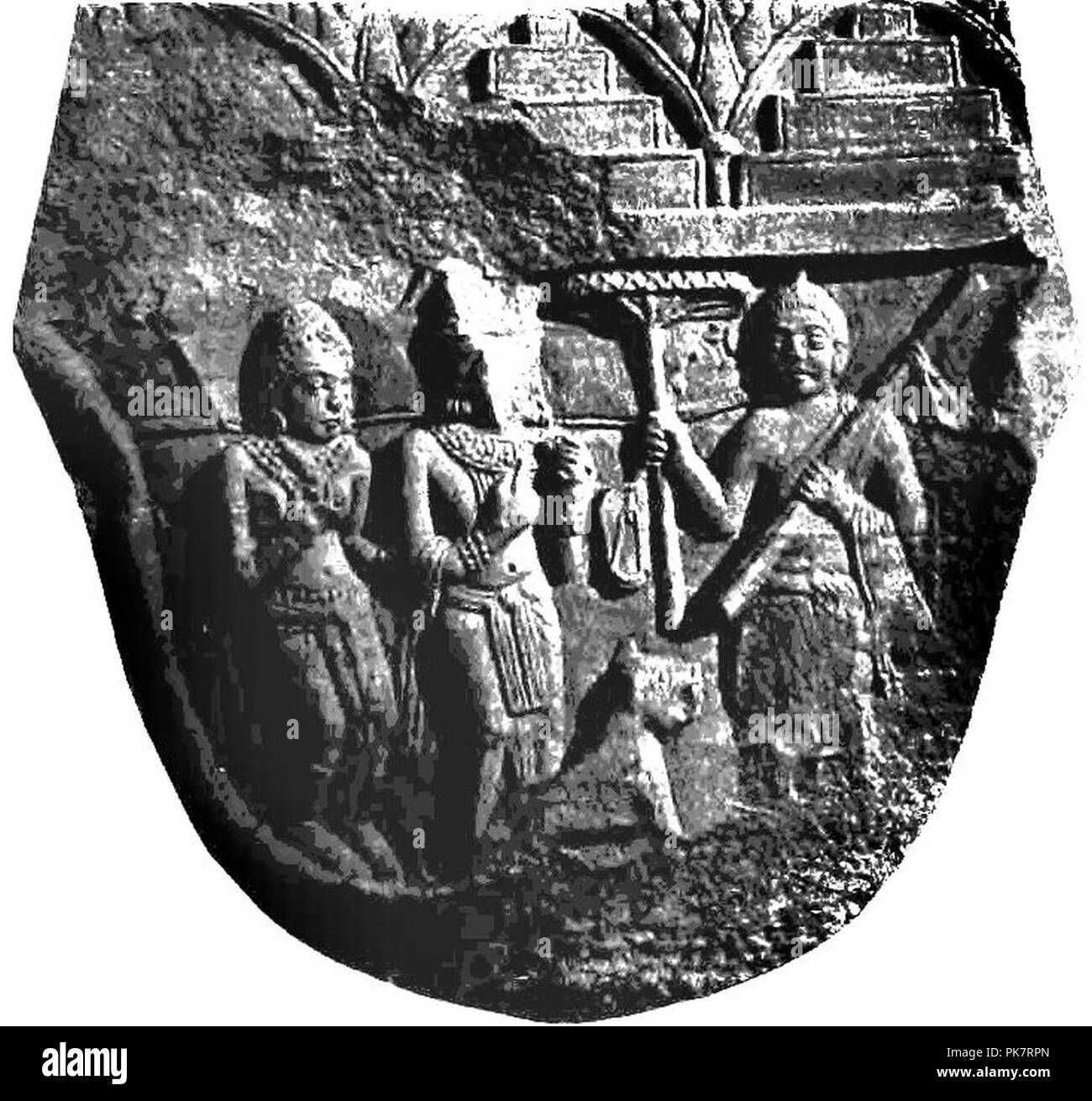 Bharhut Dasaratha Jataka Stock Photo Alamy