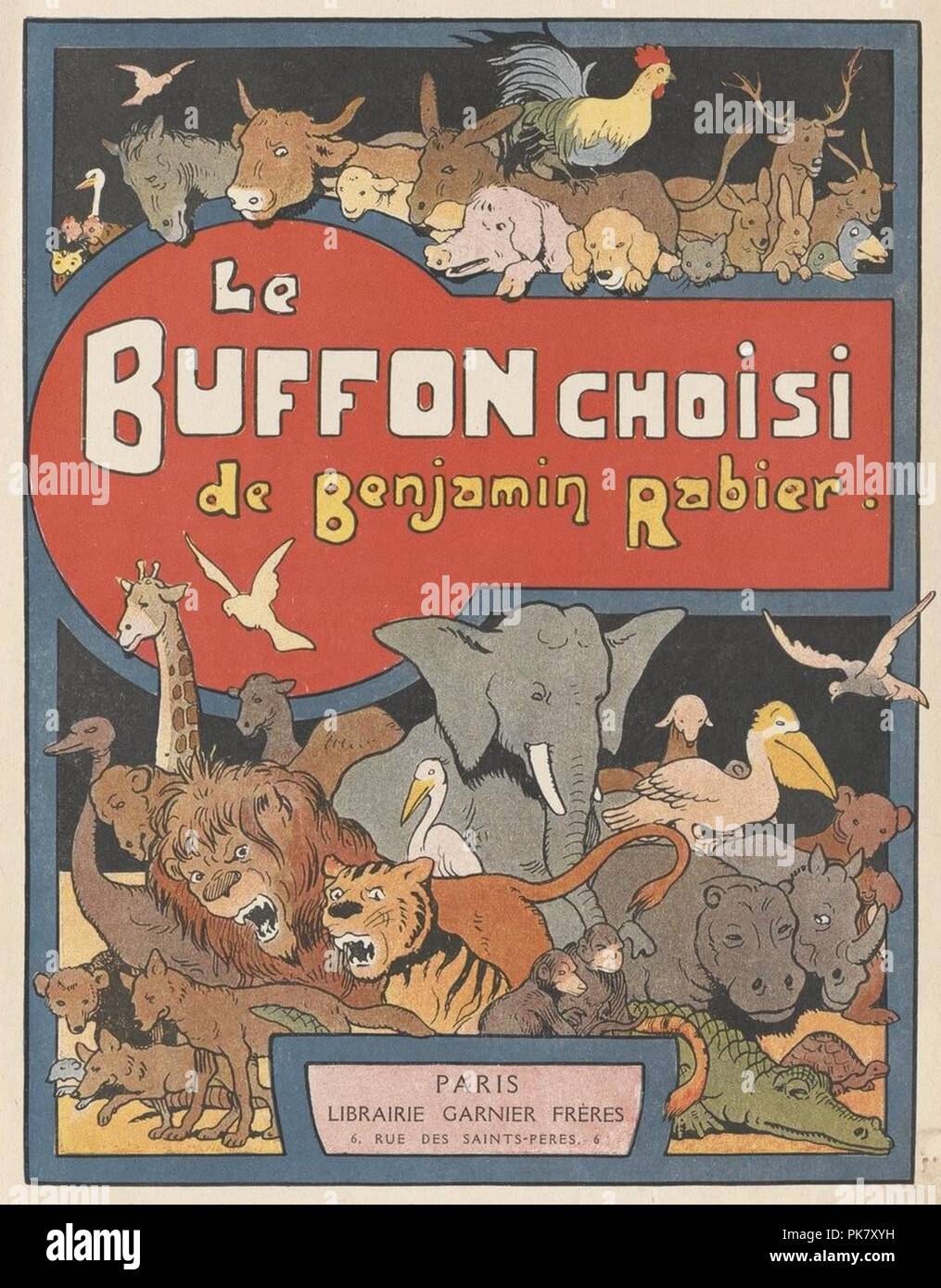 Benjamin Rabier, Le Buffon choisi Stock Photo - Alamy