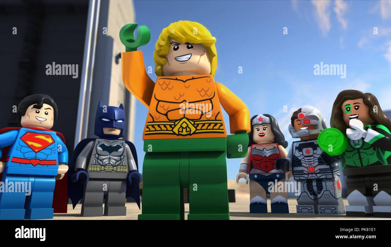 Lego DC Comics Super Heroes: Aquaman: Rage of Atlantis is an American direct-to-video animated film  This photograph is for editorial use only and is the copyright of the film company and/or the photographer assigned by the film or production company and can only be reproduced by publications in conjunction with the promotion of the above Film. A Mandatory Credit to the film company is required. The Photographer should also be credited when known. Stock Photo