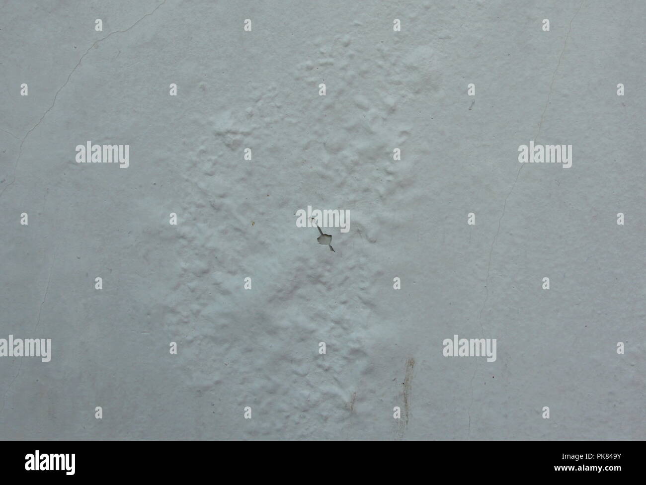 paint color swelling on old white wall Stock Photo Alamy