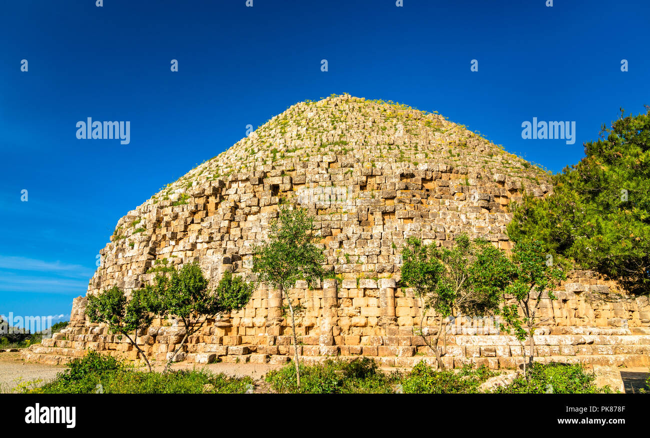 The Royal Mausoleum of Mauretania in Algeria Stock Photo